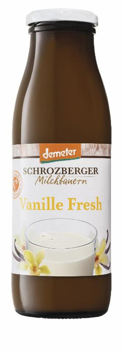 Produktfoto zu Vanille fresh Schwedenmilch, 0,5 l, Schrozberger Milchbauern