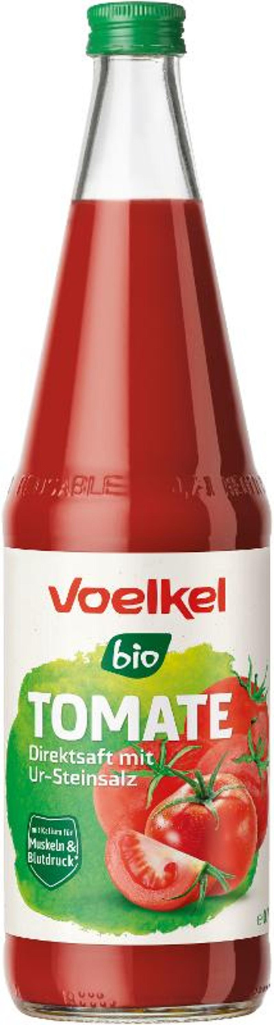 Produktfoto zu Tomatensaft, 0,7 l Voelkel