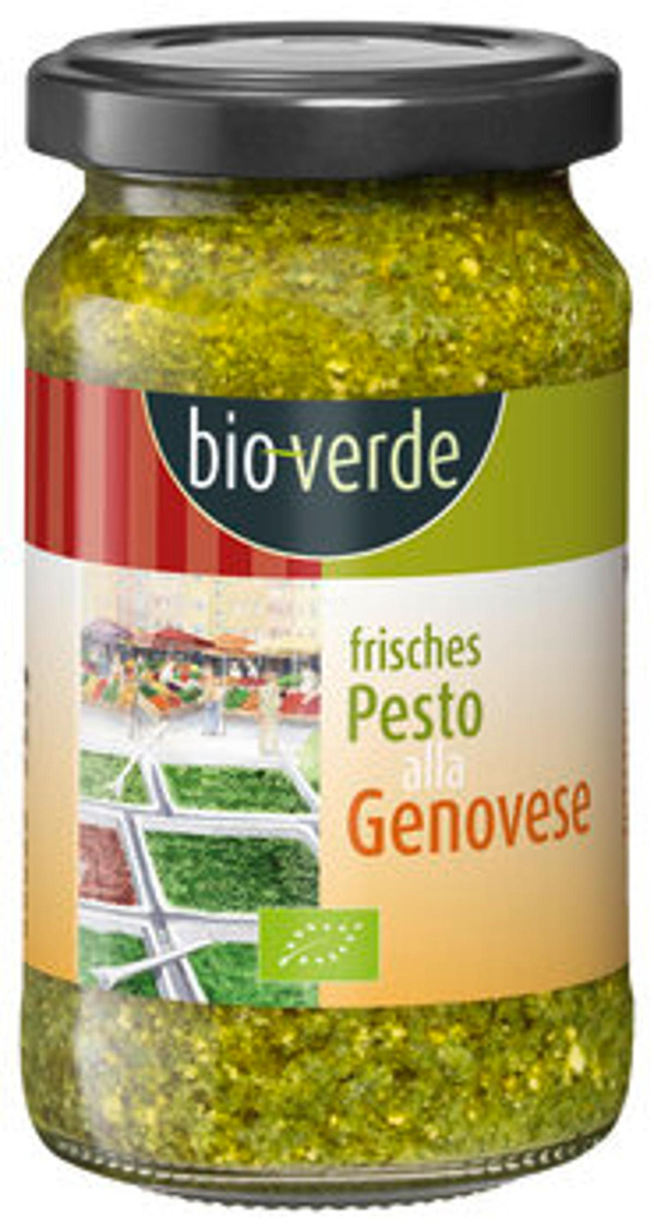 Produktfoto zu Pesto Genovese, 165 ml bio verde
