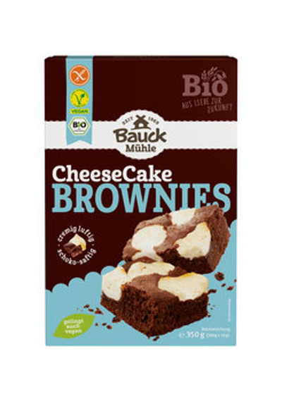 Produktfoto zu Cheesecake Brownie Backmischung  350g