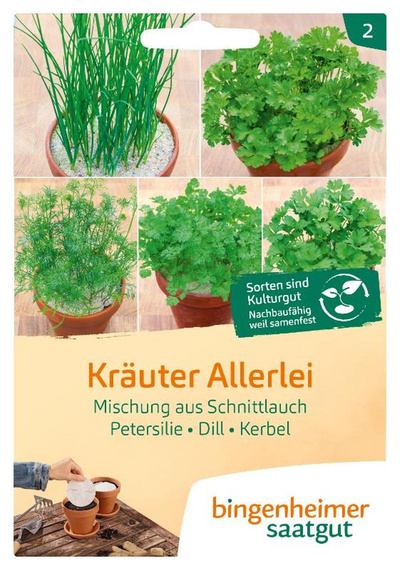 Produktfoto zu Saatgut Küchenkräuter