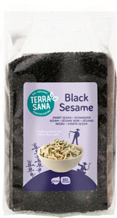 Produktfoto zu Schwarzer Sesam, 175 g