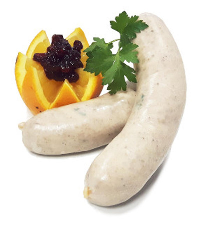 Produktfoto zu Brodowiner Gänsebratwurst, 300 g