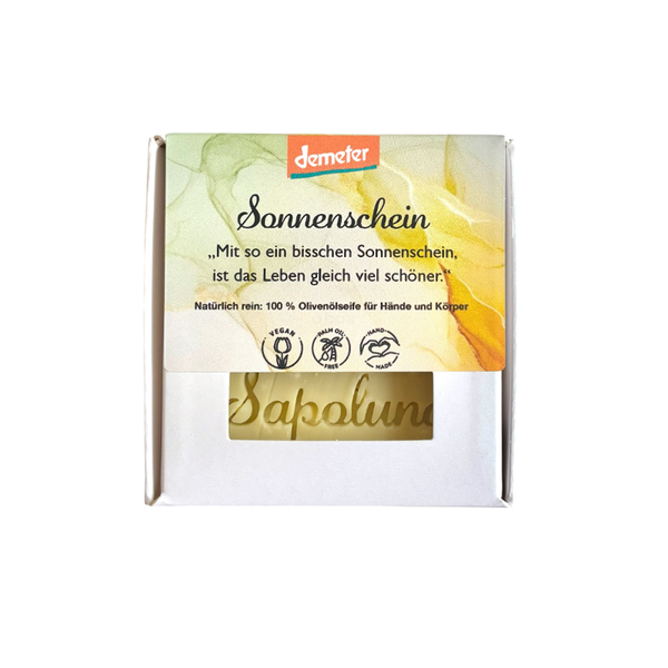Produktfoto zu Olivenöl-Seife Sonnenschein, 70g