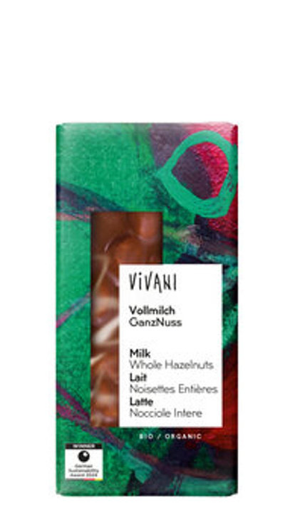 Produktfoto zu Schokolade Vollmilch, Haselnuss