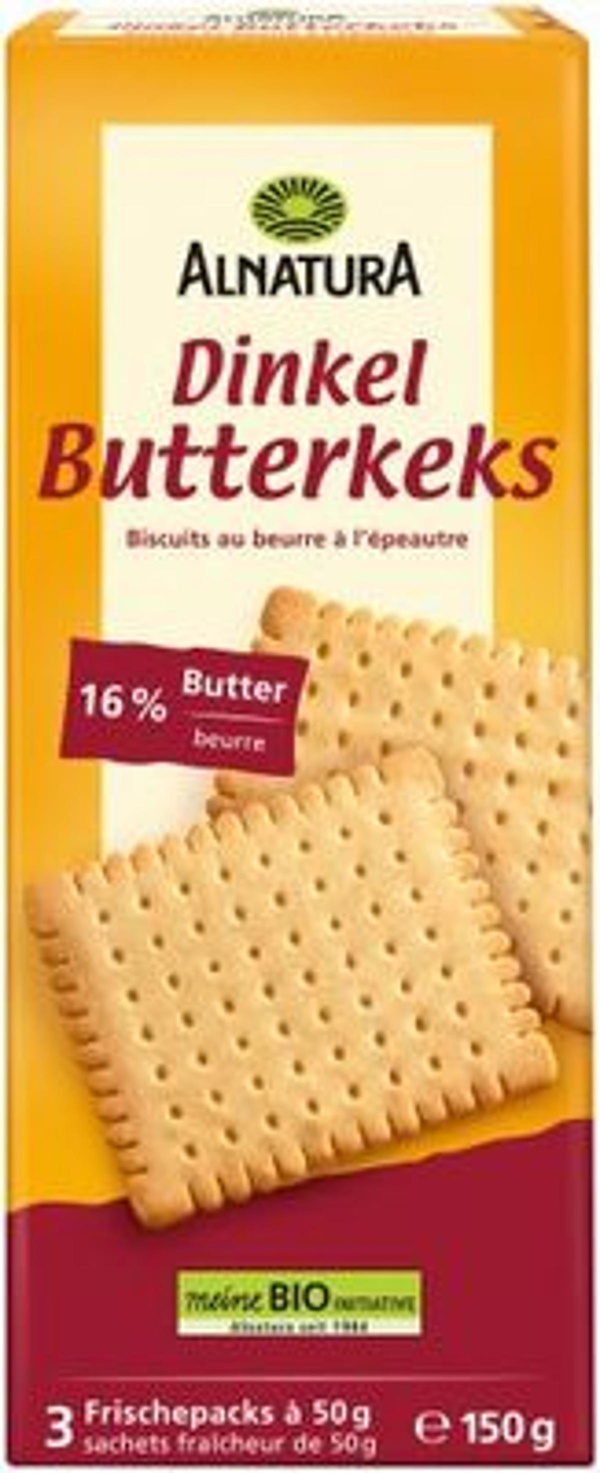 Produktfoto zu Dinkel Butterkeks 150 g