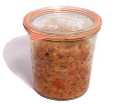 Produktfoto zu Weißkohl mit Tomaten, 0,5l