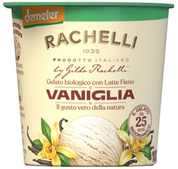 Produktfoto zu Rachelli Eis Vanille   100g