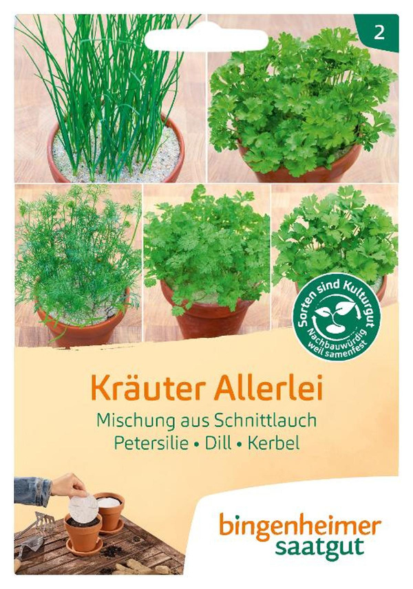 Produktfoto zu Saatgut Küchenkräuter