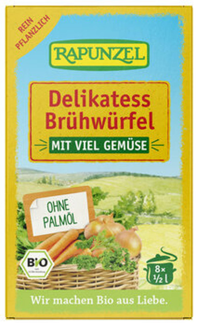 Produktfoto zu Delikatess Gemüse-Brühwürfel