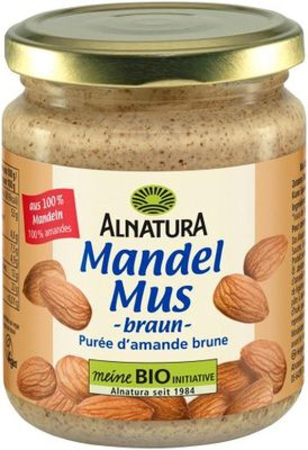 Produktfoto zu Mandelmus braun 250 g
