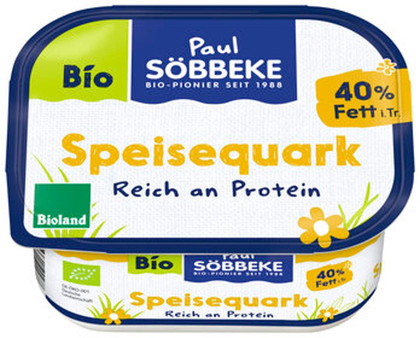 Produktfoto zu Speisequark 40%  250 g, Söbbeke