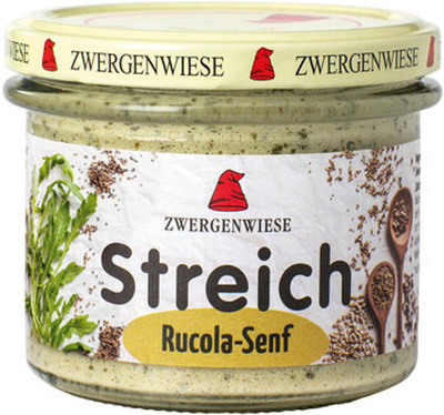 Produktfoto zu Rucola-Senf Streich, 180 g