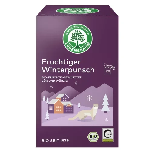 Produktfoto zu Fruchtiger Winterpunsch, 20 x 2 g, Lebensbaum