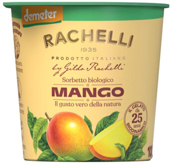 Produktfoto zu Rachelli Mango Sorbet 100g Bec