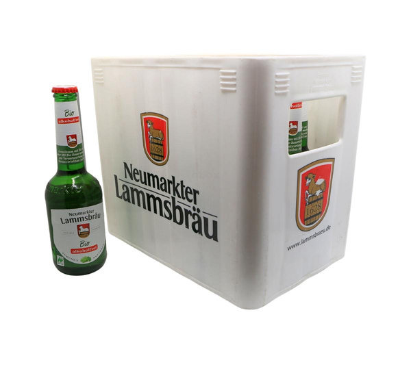 Produktfoto zu Lammsbräu alkoholfrei, 10 x 0,33 l
