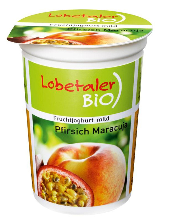 Produktfoto zu Joghurt Pfirsich Maracuja 3,7% , 500 g , Lobetaler Bio
