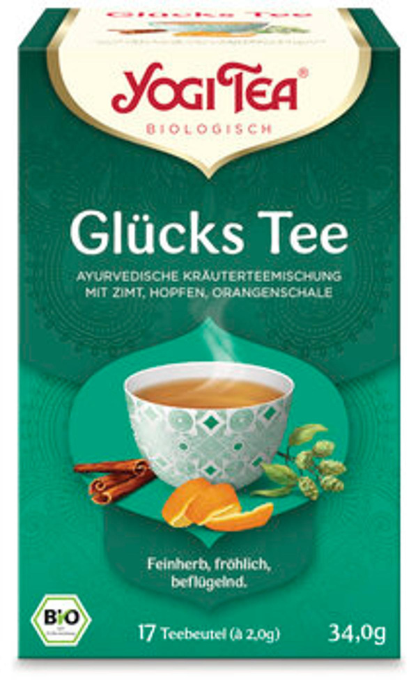 Produktfoto zu Tee Glückstee, 17 x 1,8 g