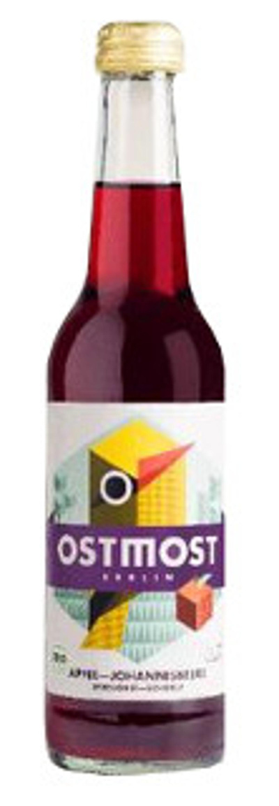 Produktfoto zu Apfel Johannisbeer Schorle, 0,33 l Ostmost