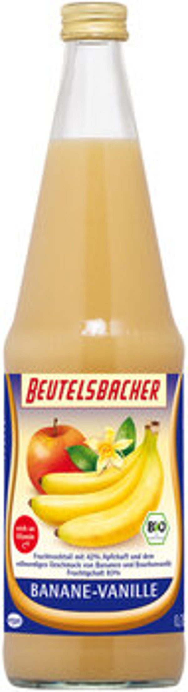 Produktfoto zu Banane Vanille Saft, 0,7 l Beutelsbacher Fruchtsaftkelterei
