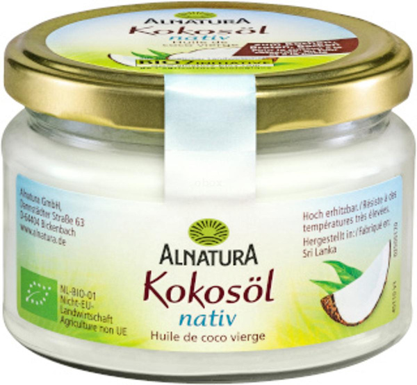 Produktfoto zu Kokosöl nativ 220 ml