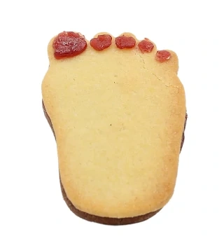 Produktfoto zu Süße "Käsefüße", 1 Stück