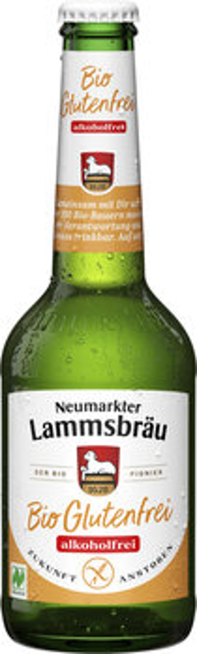 Produktfoto zu Lammsbräu Bier Glutenfrei, alkoholfrei, 0,33 l