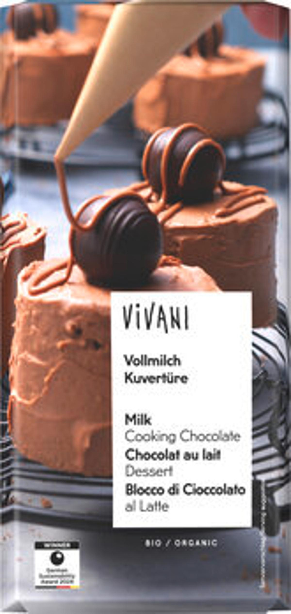 Produktfoto zu Kuvertüre, Vollmilch, 200 g