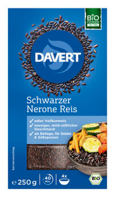 Produktfoto zu Reis, Schwarzer Nerone, 250g