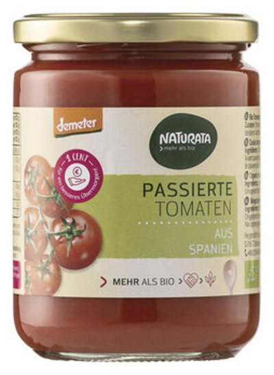 Produktfoto zu Tomatenpüree, Demeter 400 g