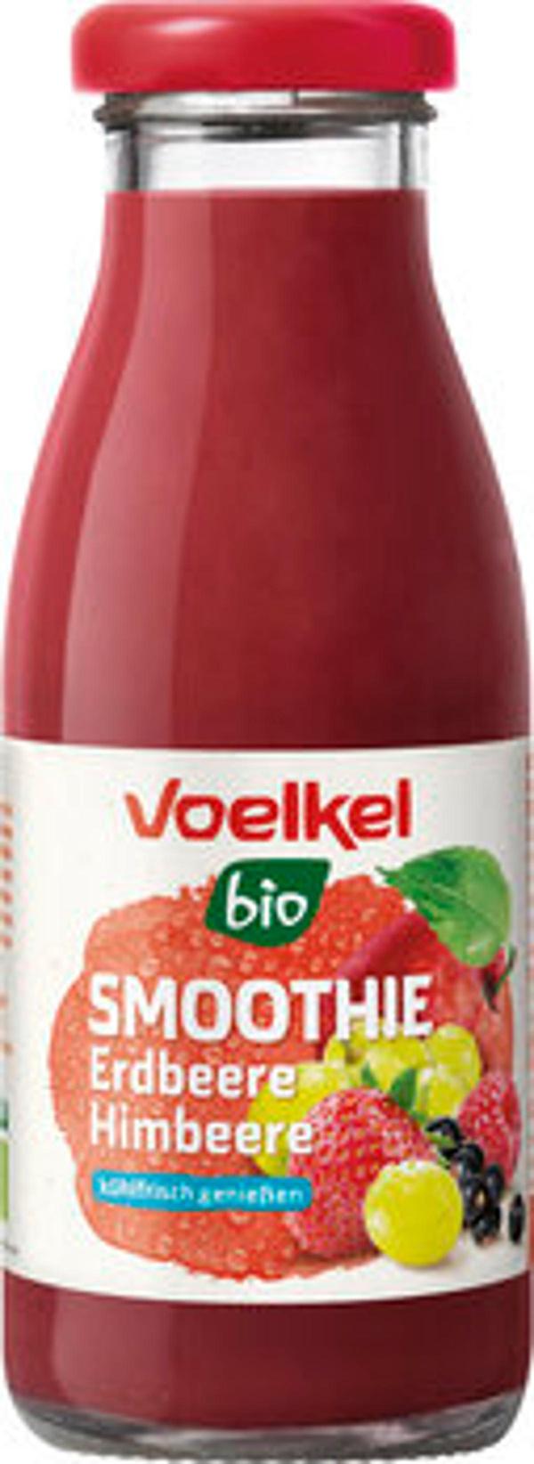 Produktfoto zu Smoothie Erdbeere Himbeere, 250 ml Voelkel
