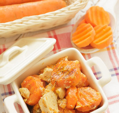 Produktfoto zu Möhren-Gorgonzola-Gratin