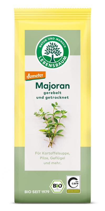 Produktfoto zu Majoran, gerebelt, 12,5g