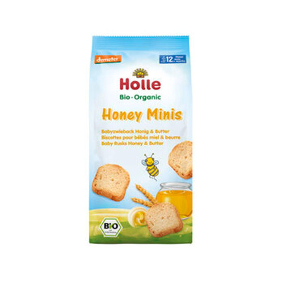 Produktfoto zu Babyzwieback Honig Butter, 100 g, Holle
