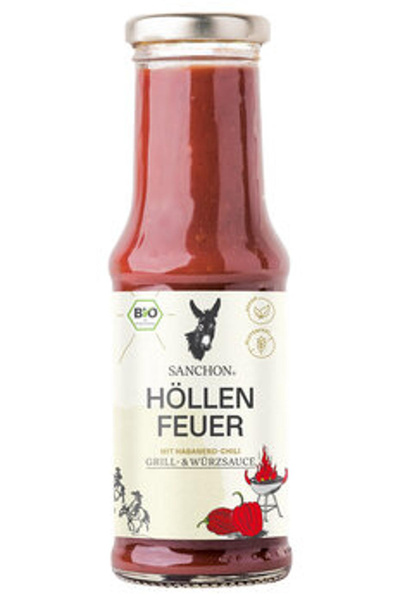 Produktfoto zu Grillsauce Höllenfeuer 220 ml