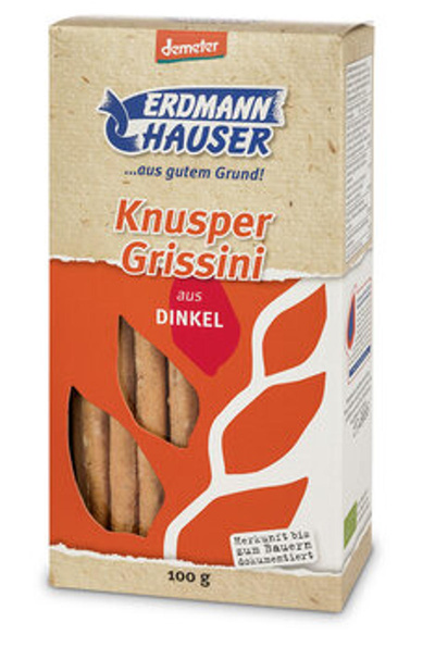 Produktfoto zu Dinkel Grissini, 100 g