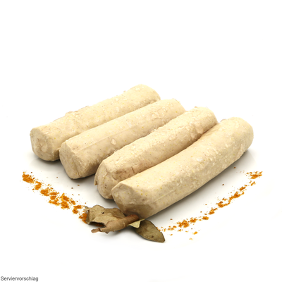 Produktfoto zu Currywurst 4 x 100 g ohne Darm von Gut Kerkow
