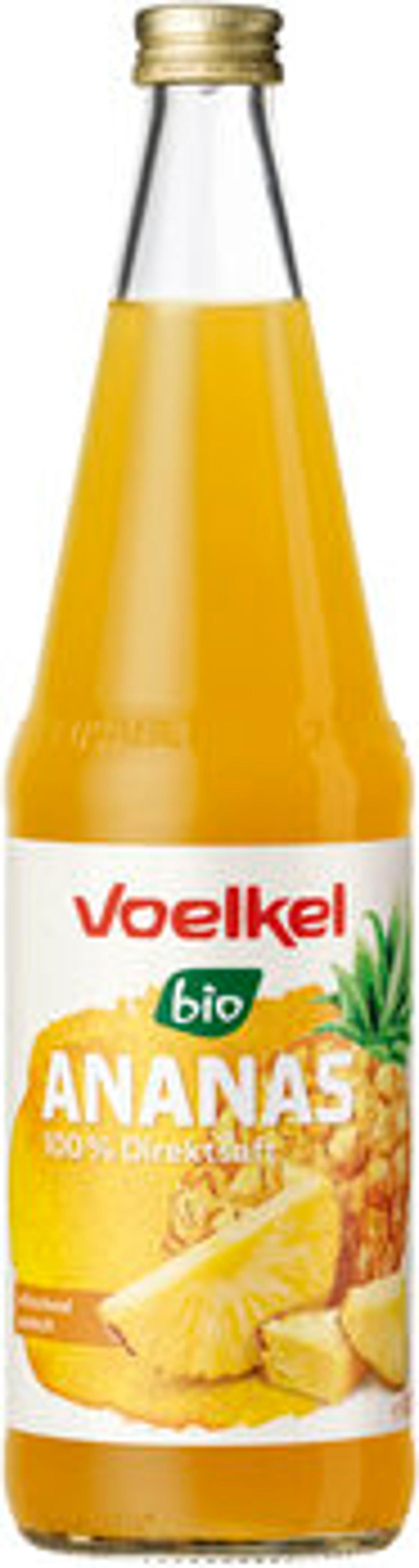 Produktfoto zu Ananassaft, 0,7 l Voelkel