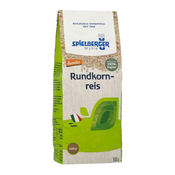 Produktfoto zu Rundkornreis, natur 500 g