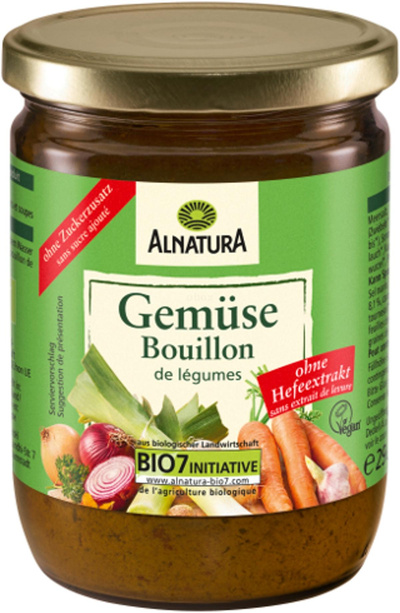 Produktfoto zu Gemüsebouillon hefefrei 290 g