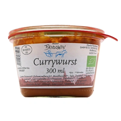 Produktfoto zu Currywurst im Glas, 300ml