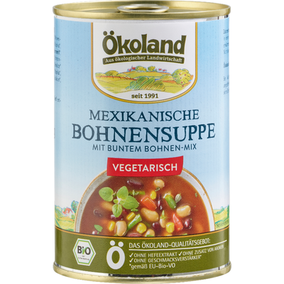 Produktfoto zu Mexikanische Bohnensuppe vegetarisch