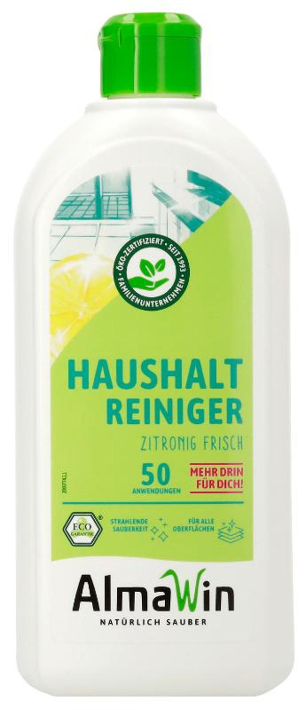Produktfoto zu Haushalt Reiniger zitronig frisch, 500 ml,  AlmaWin