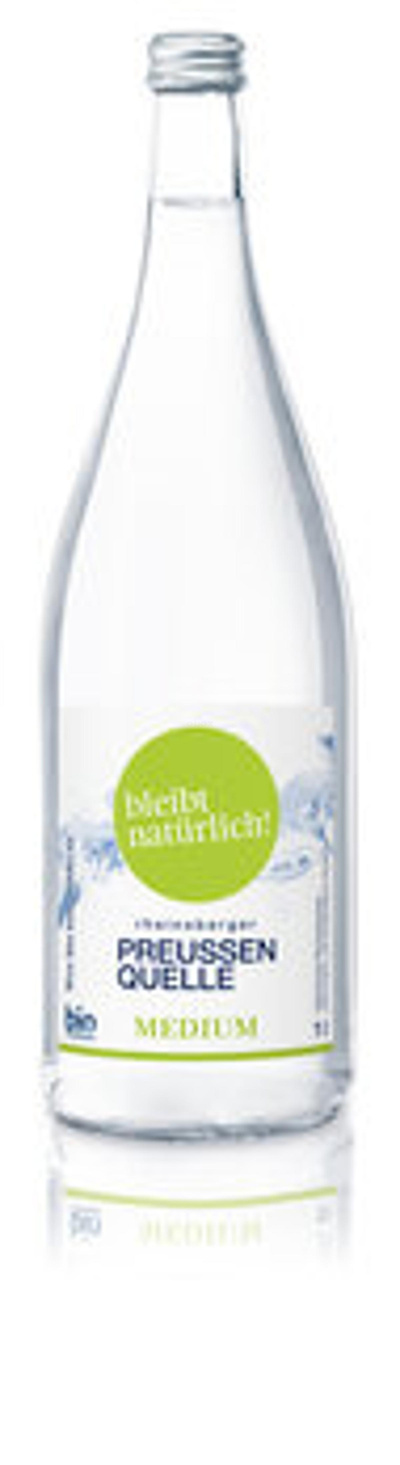 Produktfoto zu Mineralwasser medium, 6 x 1 l