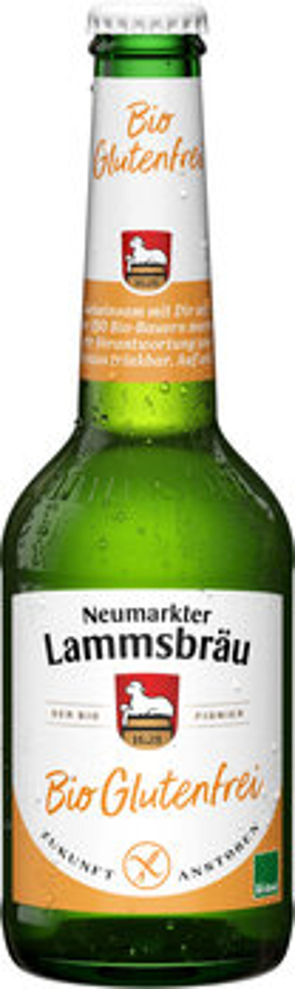 Produktfoto zu Lammsbräu Bier Glutenfrei 10 x 0,33l