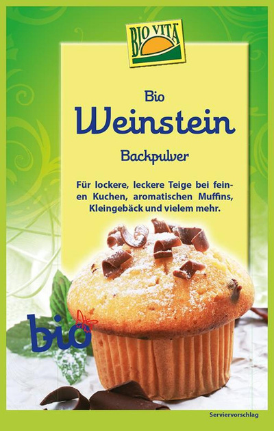Produktfoto zu Weinstein Backpulver 25,5 g