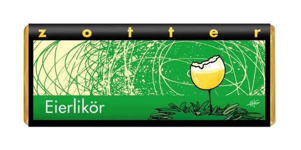 Produktfoto zu Eierlikör Schokolade, 70 g, Zotter