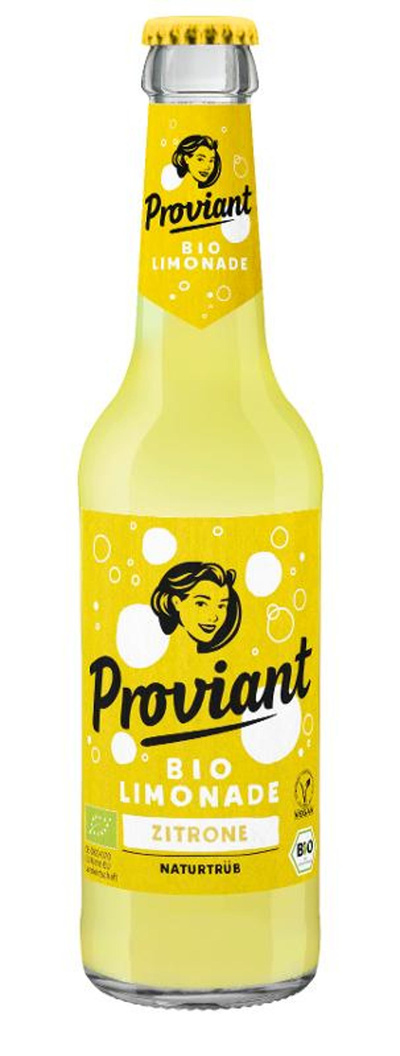Produktfoto zu Zitronen Limonade, 0,33 l Proviant Berlin