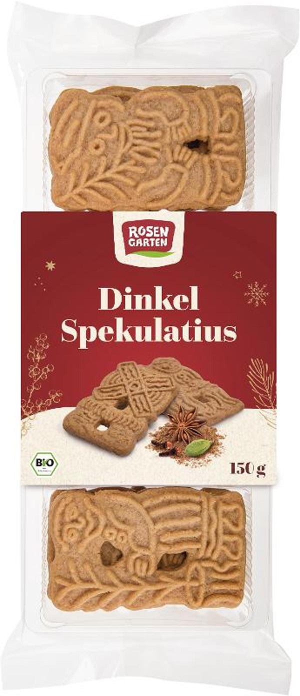 Produktfoto zu Dinkel Spekulatius, 150 g, Rosengarten