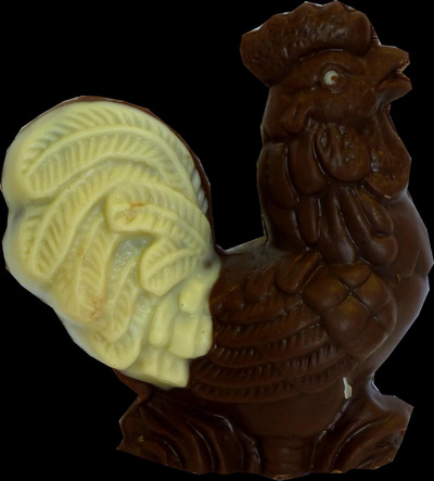 Produktfoto zu Postkarte "Hahn"